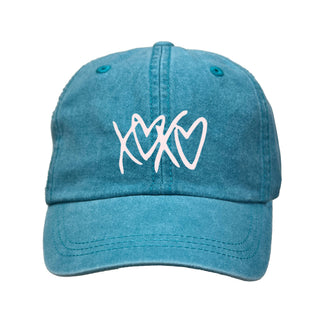 xoxo Heart Hat Embroidered Pink Baseball Cap for Women #M190VL-HRTXO