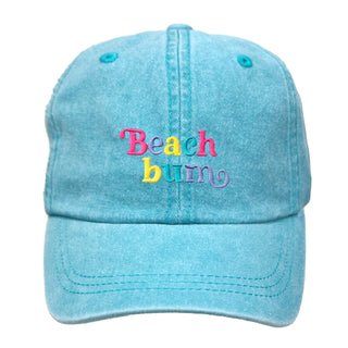 Beach Bum Embroidered Hat Coastal Baseball Cap for Men and Women #M190VL-BBUM