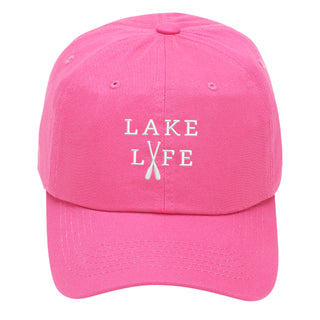 Lake Life Aqua Baseball Cap for Summer Boat Days and American Adventures #M190VL-LAKELIFE-AQ
