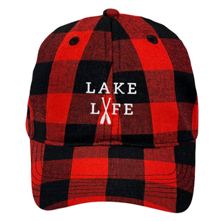 Lake Life Aqua Baseball Cap for Summer Boat Days and American Adventures #M190VL-LAKELIFE-AQ