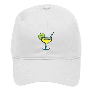 Margarita Embroidered Baseball Hat Fiesta Cocktail Cap for Women #M190VL-MARG