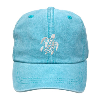 Sea Turtle Embroidered Hat Coastal Beach Baseball Cap for Men Women #M190-TUR24