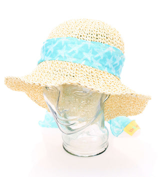 Hobo Straw Hat with Bow Hatband Women's Beach Sun Hat #H219-M115