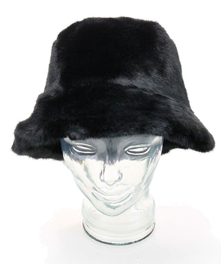Women’s Super Soft Faux Fur Bucket Hat | Winter Fashion #HFUR114