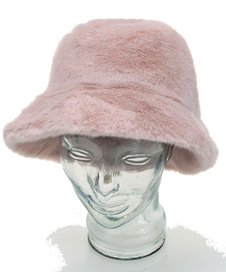 Women’s Super Soft Faux Fur Bucket Hat | Winter Fashion #HFUR114