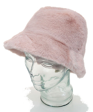 Women’s Super Soft Faux Fur Bucket Hat | Winter Fashion #HFUR114