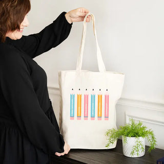 Teacher Pencil Tote Bag Inspirational Educator Gift School Canvas Bag #HPT2515-PENC24