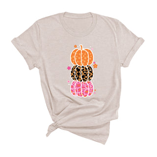 Tripe Pumpkins T Shirt Fall Graphic Tee - SPECIAL #HPTS43-PUM23