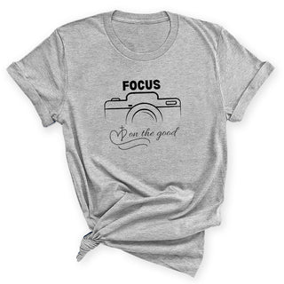 Focus On The Good Inspirational Women's T-Shirt #HPTS43-FOCUS