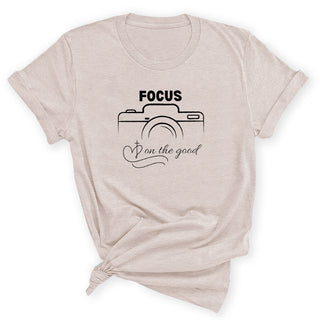 Focus On The Good Inspirational Women's T-Shirt #HPTS43-FOCUS
