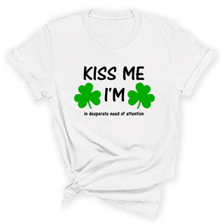 Kiss Me I'm Desperate T-Shirt #HPTS43-KISSME