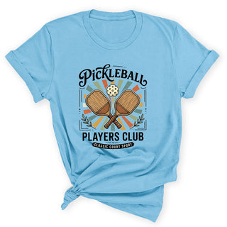 Pickleball Players Club T-Shirt Player Gift #HPTS43-PPC