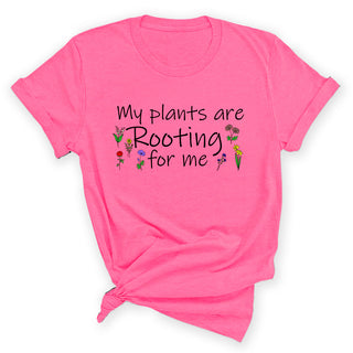 Color - My Plants Are Rooting T-Shirt #HPTS43-ROOTC