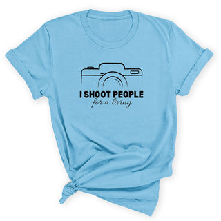 Funny Photographer Tank, I Shoot People T-Shirt, Camera Gift #HPTS43-SHOOT