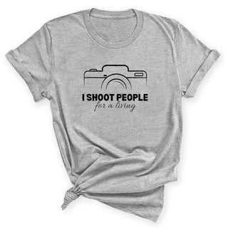 Funny Photographer Tank, I Shoot People T-Shirt, Camera Gift #HPTS43-SHOOT