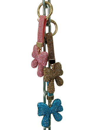 Bling Bow Keychain Bag Charm Gift #KC3CRY-BOW