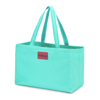 Viv&Lou® Large Mint Ultimate Tote Oversized Travel Beach Weekender Carryall #M105VL-MINT-P207
