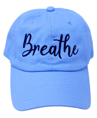 Breathe Light Blue Cap #M190VL-LTBLU-BREATHE