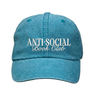 Anti-Social Book Club Cap #M190VL-ANTISOC