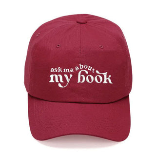 Ask Me About My Book Cap #M190VL-ASKME
