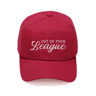 Out of Your League Baseball Cap #M190VL-LEAGUE25