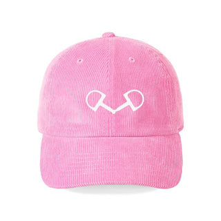 Horse Bit Corduroy Hat Equestrian Cap for Women #M193VL-CORD-HB