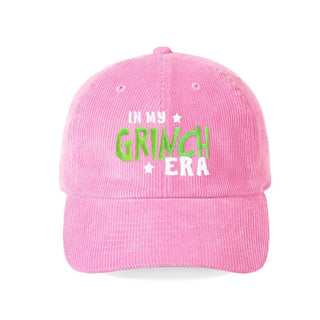 Grinch Era Embroidered Christmas Hat Corduroy Holiday Cap Unisex #M193VL-CORD-GERA