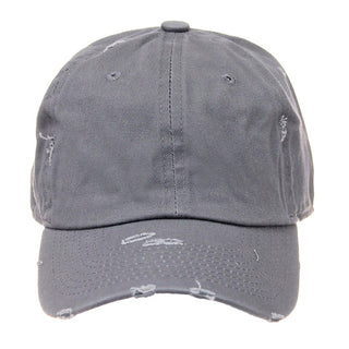 Your Custom Logo on Rip Distressed Baseball Cap #M5209-CUSTOM