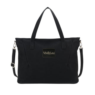 Viv&Lou® Brand Black Purse Crossbody Everyday Shoulder Handbag #M851-BLK-VL206