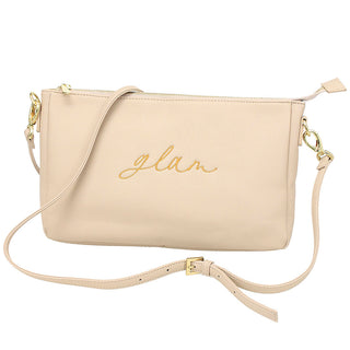 Glam Embroidered Hadley Purse #M879VL-TAN-GLAM