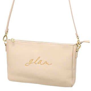 Glam Embroidered Hadley Purse #M879VL-TAN-GLAM