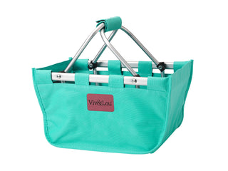 Mint Collapsible Market Tote #MARKETS-MINT-VLP