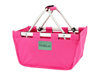 Pink Collapsible Market Tote #MARKETS-PINK-VLM