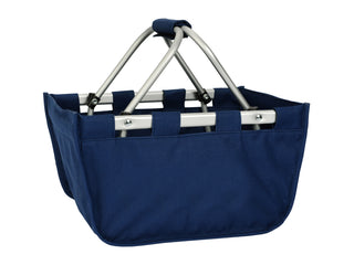 Navy Collapsible Market Tote #MARKETS-NAVY-VLU