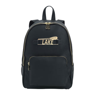 Black Backpack Stylish Travel Work School Everyday Bag #MG320-BLK