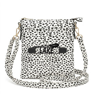 Viv&Lou® Spot On Crossbody Boutique Purse with Snap off Acrylic Panel #MG860-SPOT
