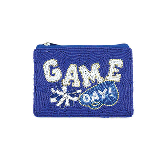 Royal Blue Game Day Coin Purse #MNA0193-RBLFAN