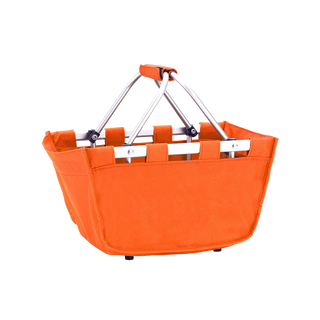 Mint Bunny Feet - Personalized Orange Mini Market Tote #MTVLO-MINTFEET-P