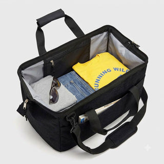 Black Frame Top Duffle Bag #P573BLK-P106