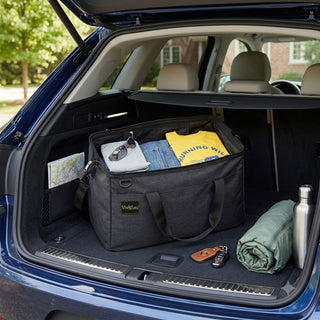 Black Frame Top Duffle Bag #P573BLK-P106