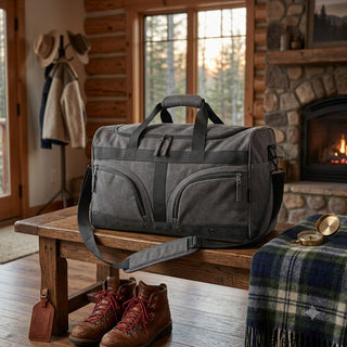 Gray Travelwell Half Dome Duffle Bag #P818GRY