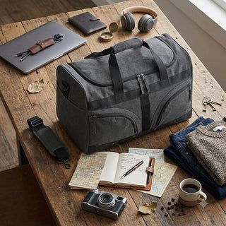 Gray Travelwell Half Dome Duffle Bag #P818GRY