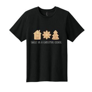 Sweet As A Christmas Cookie Kids Cute T-Shirt Graphic Tee for Boys & Girls #TSY54-COOKIE
