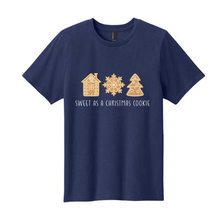 Sweet As A Christmas Cookie Kids Cute T-Shirt Graphic Tee for Boys & Girls #TSY54-COOKIE