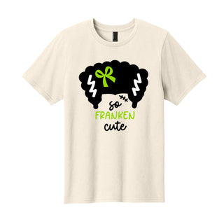 So Frankin Cute Kids Halloween Girls T Shirt Cute Spooky Tee #TSY54-FRNKGIRL