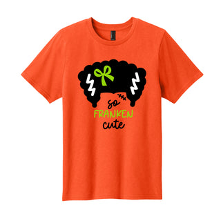 So Frankin Cute Kids Halloween Girls T Shirt Cute Spooky Tee #TSY54-FRNKGIRL
