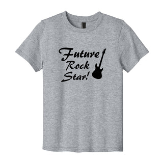 Future Rock Star Kid's T-Shirt Graphic Tee for Boys & Girls #TSY54-FSTAR