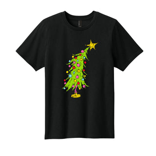 Grinch Christmas Tree Kids T-Shirt Graphic Tee for Boys & Girls #TSY54-GTREE