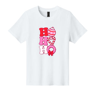 Ho Ho Ho Christmas Kids T-Shirt Graphic Tee for Boys & Girls #TSY54-HOHO
