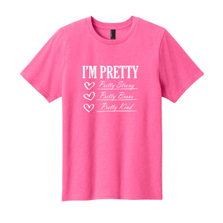 I'm Pretty Kid's T-Shirt Graphic Tee for Boys & Girls #TSY54-IMPRETTY